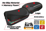 Ducati Multistrada V2 2025-2026 Seat Cover Tappezzeria Comfort Grey Italian Flag Black