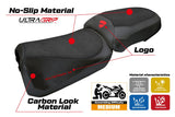 Ducati Multistrada V2 2025 Seat Cover Tappezzeria Italia TPZ Ultragrip Black