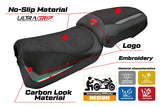 Ducati Multistrada V2 2025-2026 Seat Cover Tappezzeria Ultragrip Grey Italian Flag