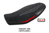 Ducati Scrambler 800 2023-2026 Seat Cover TPZ Italia Red Black