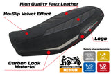 Ducati Scrambler 800 2023-2026 Seat Cover TPZ Italia Silver Black