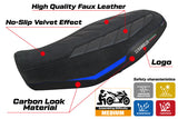 Ducati Scrambler 800 2023-2026 Seat Cover TPZ Italia Blue Black