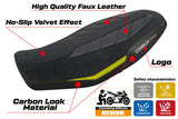 Ducati Scrambler 800 2023-2026 Seat Cover TPZ Italia Yellow Black