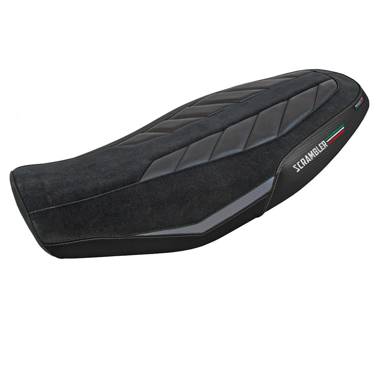 Ducati Scrambler 800 2023-2026 Seat Cover TPZ Italia Comfort Grey Black