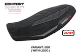 Ducati Scrambler 800 2023-2026 Seat Cover TPZ Italia Comfort Grey Black