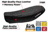 Ducati Scrambler Nightshift 2021-2022 Seat Cover Tappezzeria Italia TPZ Comfort Black Eco