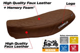 Ducati Scrambler Nightshift 2021-2022 Seat Cover Tappezzeria Italia TPZ Comfort Dark Brown