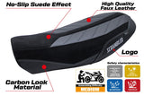 Funda de asiento para Ducati Scrambler Nightshift 2021-2022 Tappezzeria Italia TPZ Vanguard Black