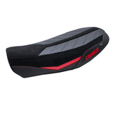 Funda de asiento Tappezzeria Italia TPZ Comfort Rojo Negro para Ducati Scrambler Urban Motard 2022-2024