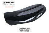 Ducati Scrambler Urban Motard 2022-2024 Seat Cover Tappezzeria Italia TPZ Comfort White