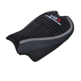 Ducati Streetfighter V4S 2020-2024 Seat Cover Tappezzeria Italia TPZ in Velvet Grey and Black SpED