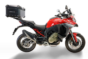 Ducati Multistrada V4 / V4S 2025-2026 GPR Tech 45L Aluminum Top Case, Black with Mounting Plate - photo 1
