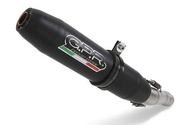 Royal Enfield Meteor 350 2021-2023 Exhaust GPR Slip-on Deeptone Nero