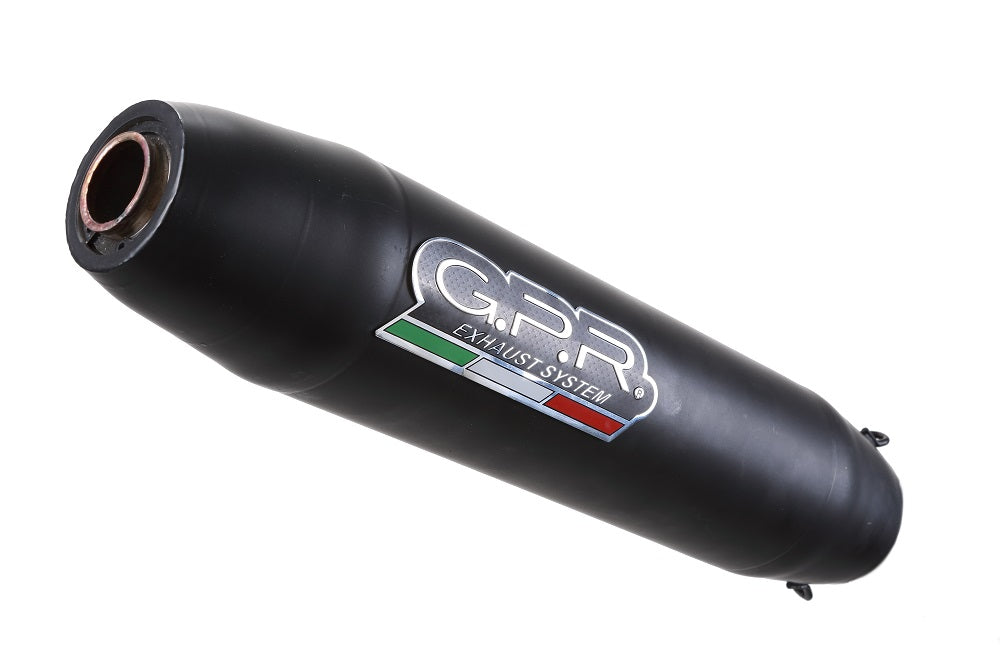Royal Enfield Meteor 350 2021-2023 Exhaust GPR Slip-on Deeptone Nero