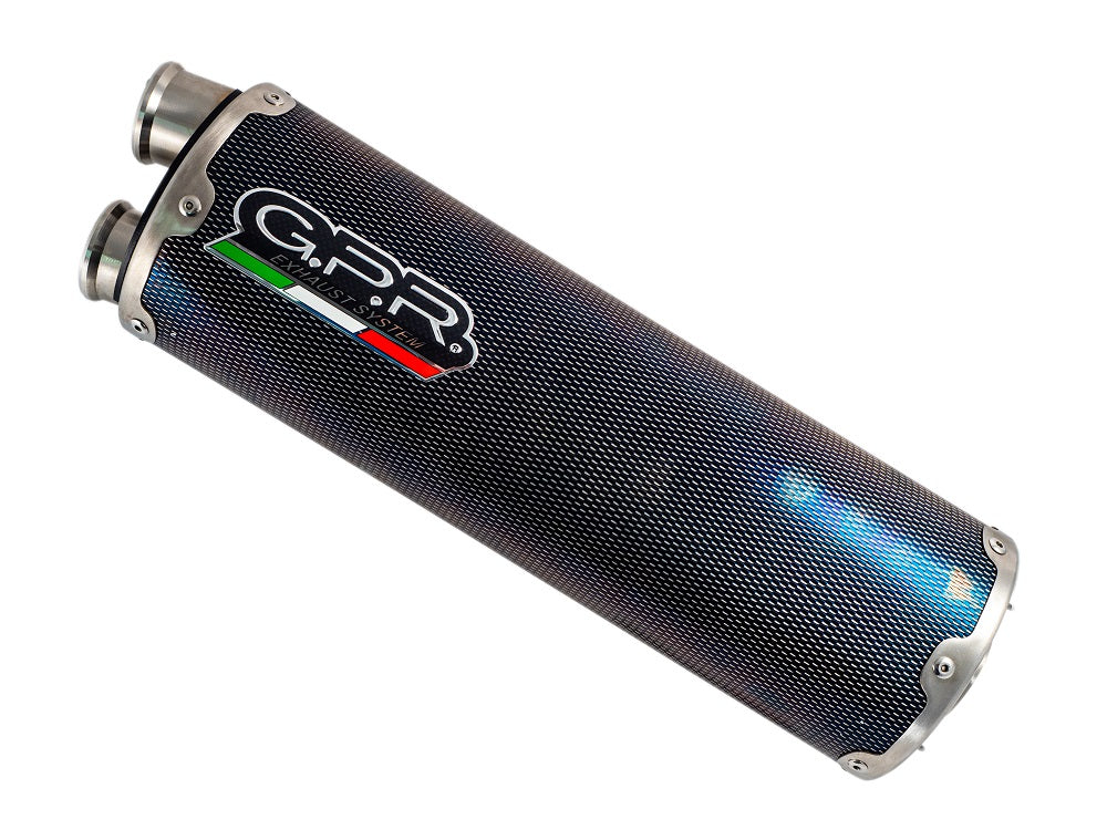 Triumph Tiger 1200 Gt - Rally 2022-2024 Exhaust GPR Slip-on Dual Inox