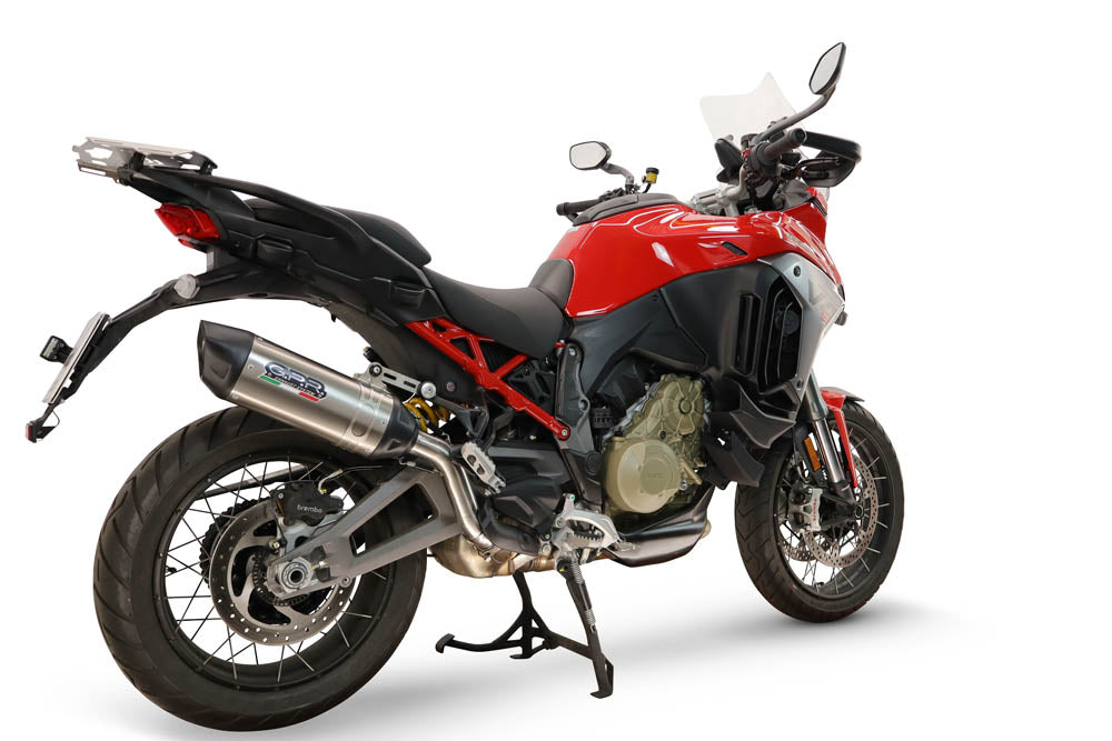 Ducati Multistrada V4 V4S 2025-2026 Exhaust GPR Slip-on Furore-X Titanio