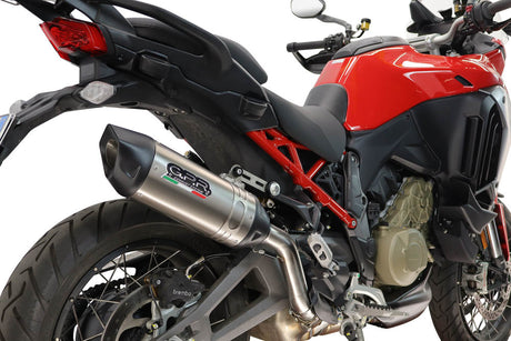 Ducati Multistrada V4 V4S 2025-2026 Exhaust GPR Slip-on Furore-X Titanio - photo 3