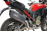 Ducati Multistrada V4 V4S 2025-2026 Exhaust GPR Slip-on Hyper Sonic Black Titanium