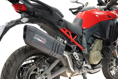 Ducati Multistrada V4 V4S 2025-2026 Exhaust GPR Slip-on Hyper Sonic Black Titanium - photo 6