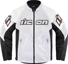 ICON Mesh AF™ Leather Jacket - White - XL 2810-3905