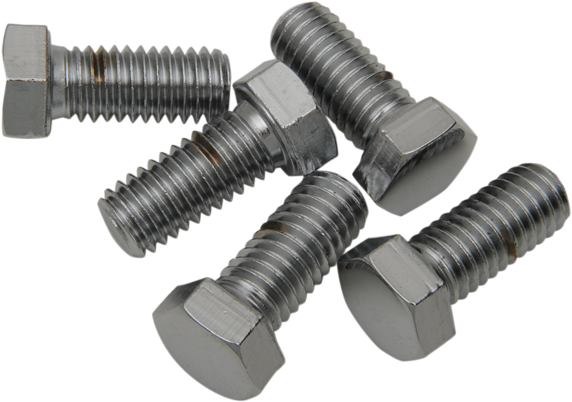 DRAG SPECIALTIES Bolts - Hex-Head - Chrome - 7/16