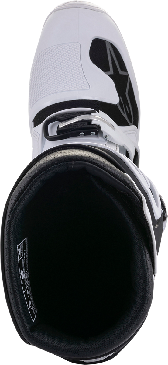 Botas ALPINESTARS Tech 7 - Blanco/Negro - Talla 8 de EE. UU. 2014-21-8