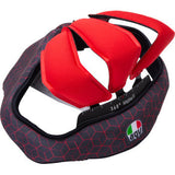 Forro AGV Pista GP RR - Negro/Rojo - Mediano 2018500055606M