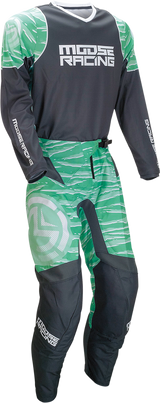Pantalones clasificatorios MOOSE RACING - Verde azulado/gris - 44 2901-10030