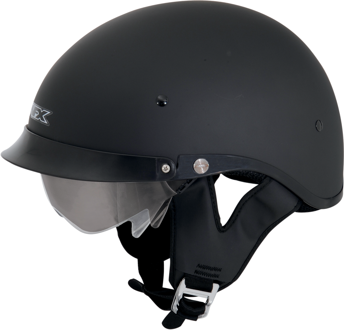 Casco de motocicleta AFX FX-200 - Negro mate - Talla grande 0103-0736