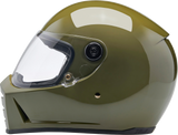 Casco BILTWELL Lane Splitter - Verde oliva brillante - Pequeño 1004-154-502 