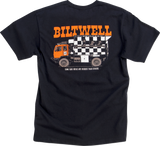 Camiseta de bolsillo BILTWELL LMTV - Negra - Mediana 8102-076-003
