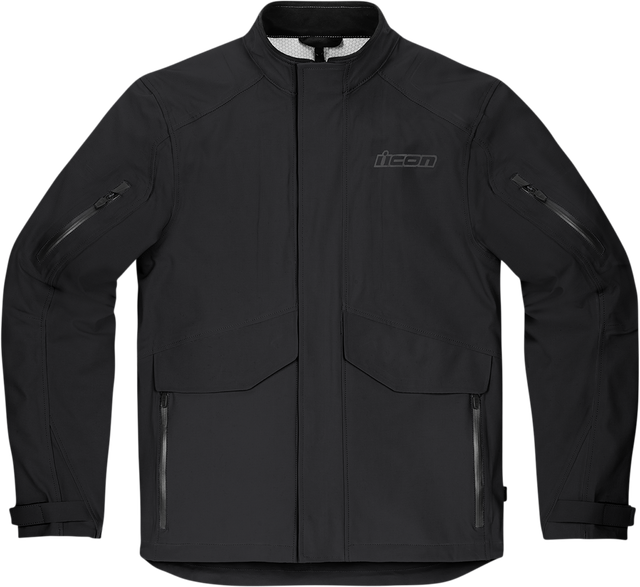 ICON Stormhawk Jacket CE - Black - 2XL 2820-5351