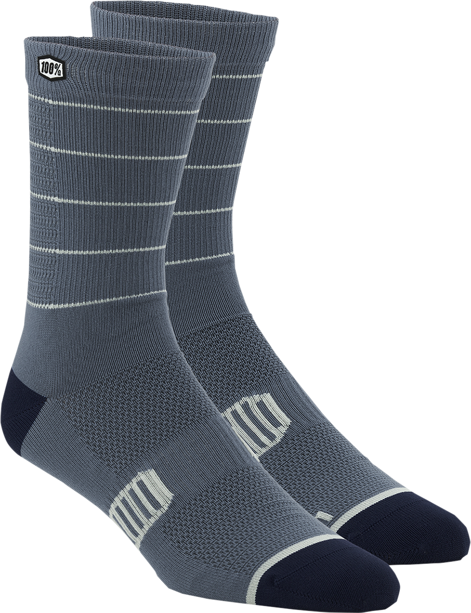 Calcetines 100% Advocate - Pizarra/Azul marino - Talla pequeña/mediana 24017-458-17