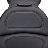 Asiento SADDLEMEN - Explorer - Con respaldo - Cosido - Negro - FL/FX '06-'17 806-12-030
