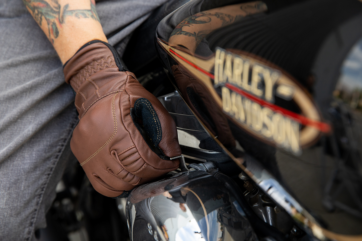 Guantes BILTWELL Belden - Chocolate/Negro - Pequeños 1505-0201-302