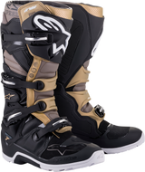 Botas ALPINESTARS Tech 7 Enduro Drystar® - Negro/Gris/Dorado - US 11 2012620-1959-11