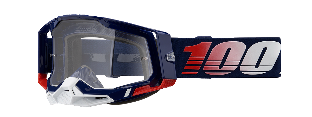 Gafas 100% Racecraft 2 - Republic - Transparentes 50009-00022