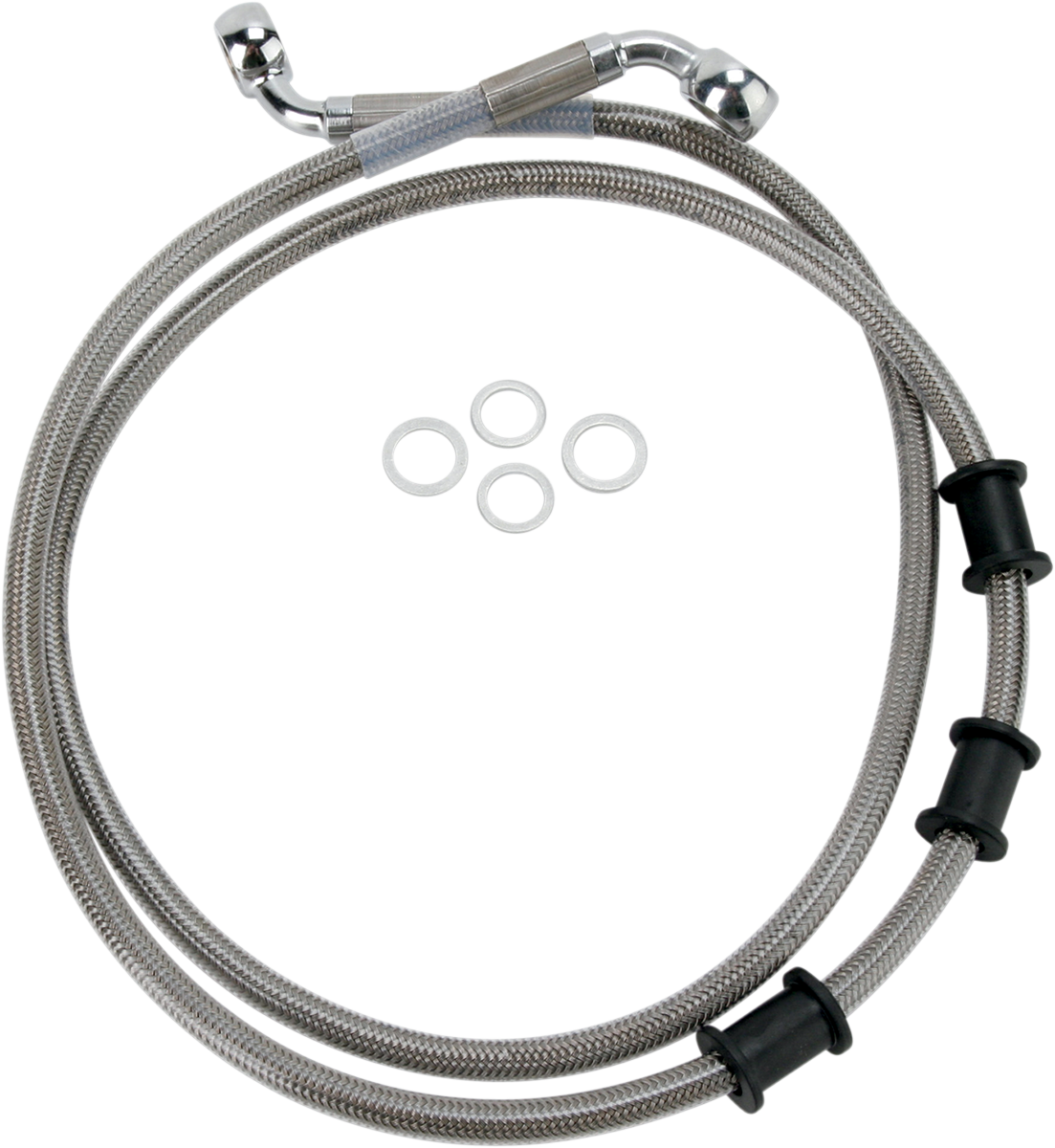 Línea de freno DRAG SPECIALTIES - Delantera - +2" - Acero inoxidable 680219-2 