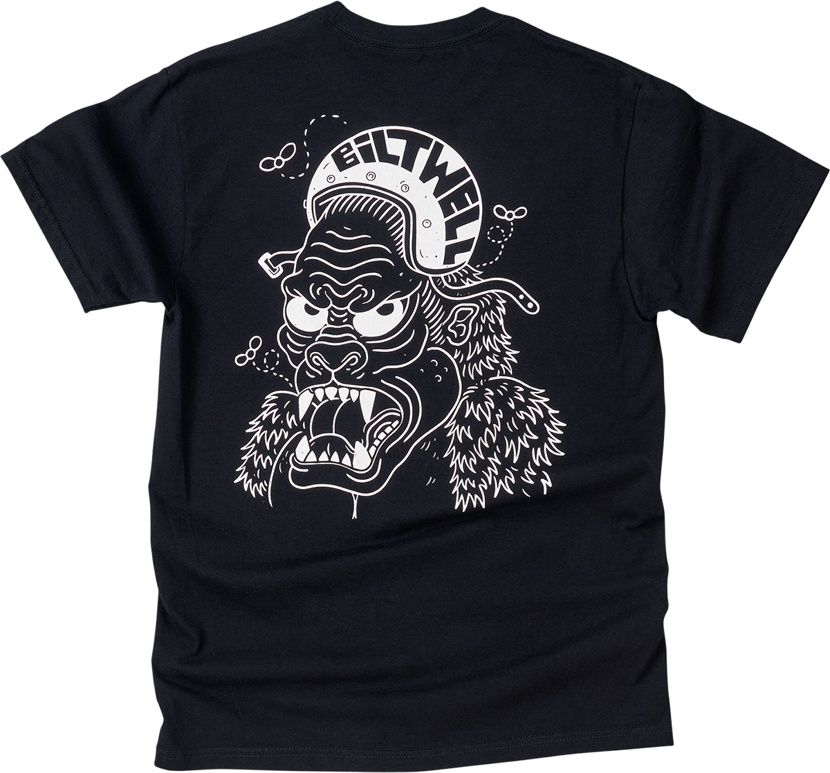Camiseta BILTWELL Go Ape - Negra - Talla pequeña 8101-051-002 