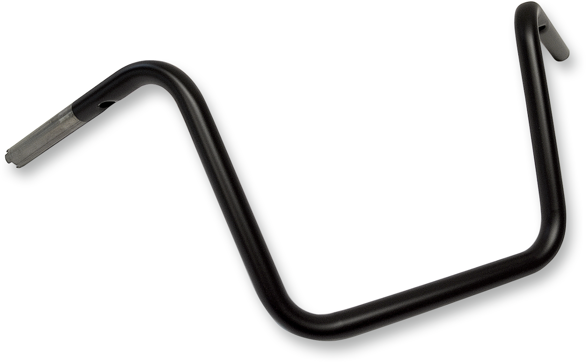 Manillar DRAG SPECIALTIES - Ape Hanger - 12" - TBW - Negro mate 0601-3490