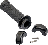 Puños BILTWELL - Alumicore - Personalizados - Negros 6606-201-01 