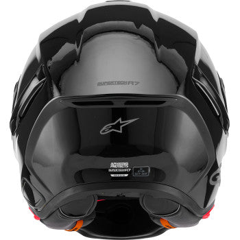 ALPINESTARS Supertech R7 Helmet - 22.06 - Solid - Gloss Black - Small   ECE06/DOT 8202126-1180 8054866037863