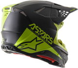 Casco de motocicleta ALPINESTARS Supertech M8 - Echo - MIPS® - Negro/Amarillo - Grande 8302621-1158-LG