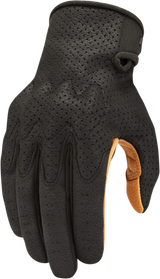 Guantes ICON Airform™ - Negro/Bronceado - Grandes 3301-4143