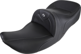 Asiento de sofá de carretera SADDLEMEN - Fibra de carbono - Sin respaldo - Negro - GL H01-07-185 