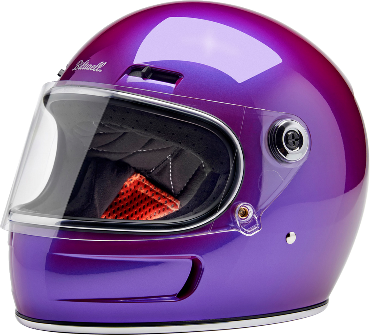 Casco BILTWELL Gringo SV - Uva metalizada - Mediano 1006-339-503 