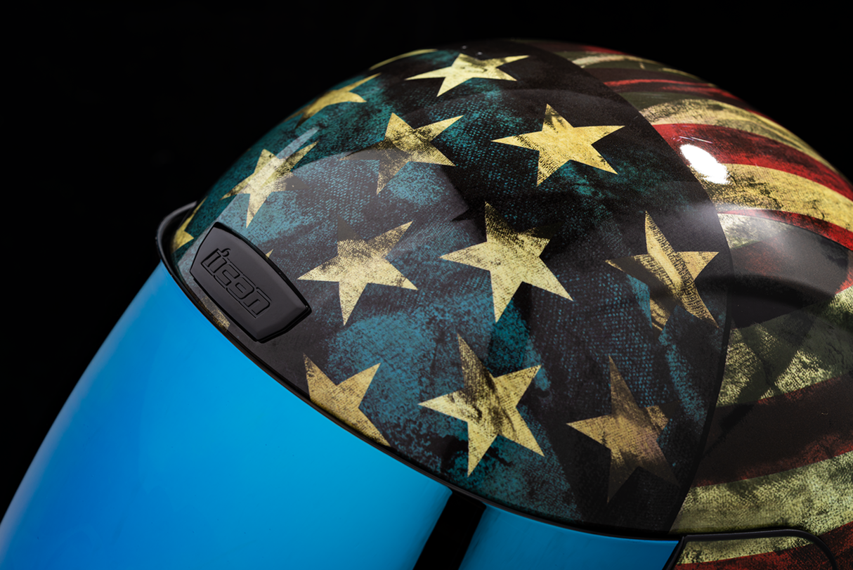 Casco ICON Airform™ - Old Glory - Mediano 0101-14784