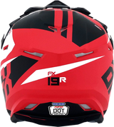 Casco de moto AFX FX-19R - Racing - Rojo mate - XL 0110-7066 