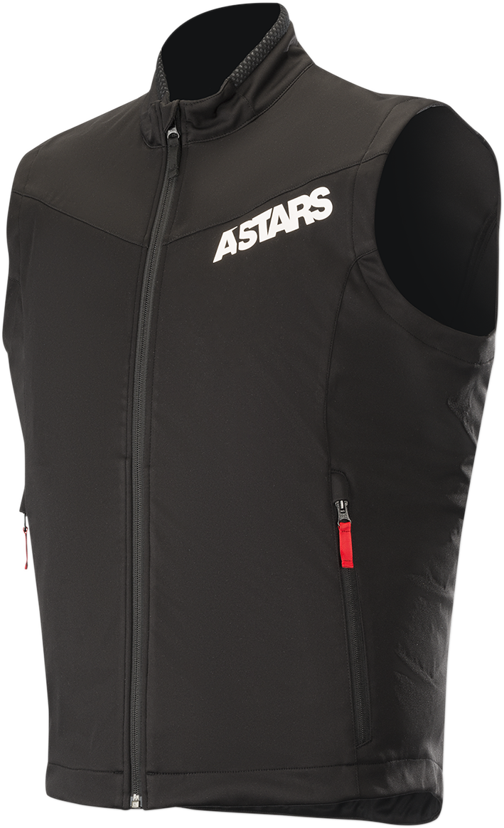 Chaleco de carrera ALPINESTARS Session - Negro/Rojo - XL 4753519-13-XL