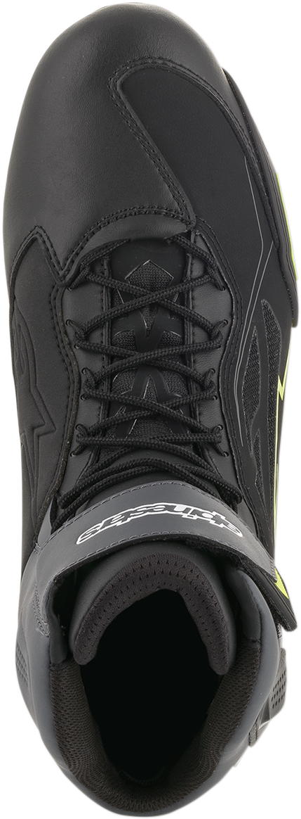 Zapatillas ALPINESTARS Faster-3 Drystar® - Negro/Gris/Amarillo - Talla 12 de EE. UU. 2540719175-12